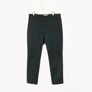 Dorothee Schumacher Classic Dark Forest Green Skinny Trouser Pants